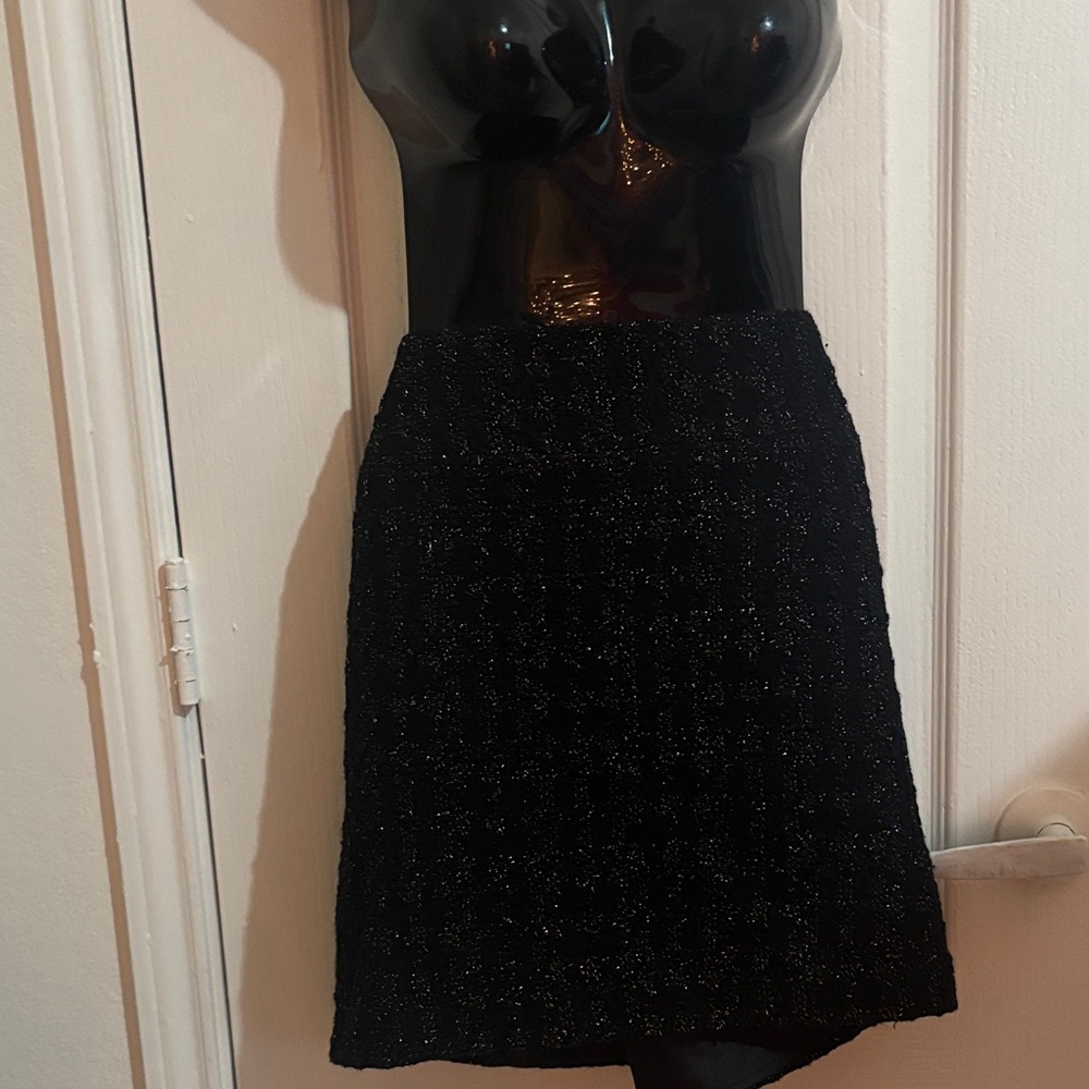 Willi Smith Elegant Black Mini Skirt